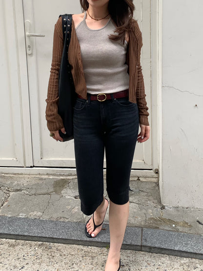 see through lib cardigan / 5color