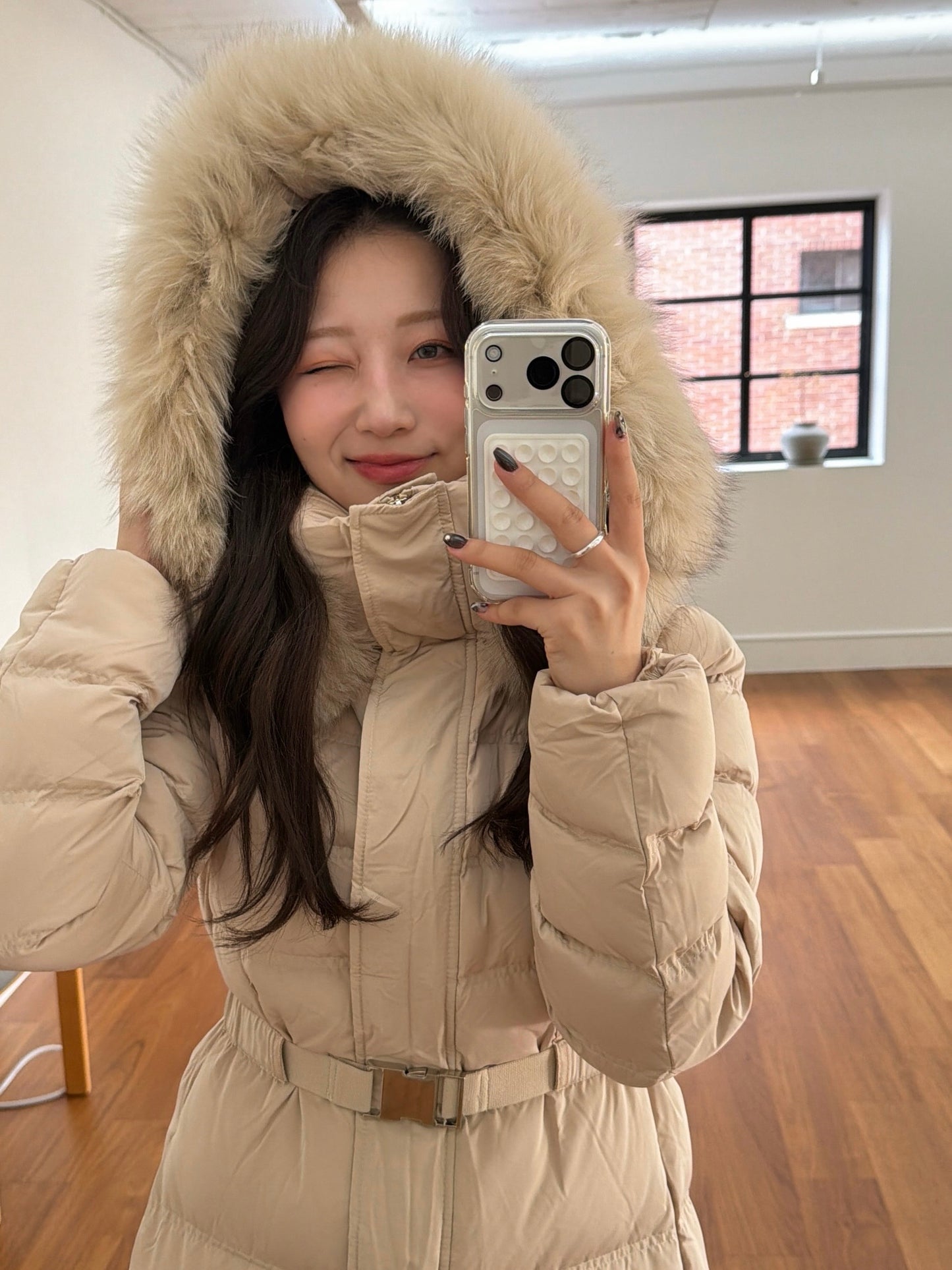 【予約】◆送料無料◆snow dust long pedding / beige