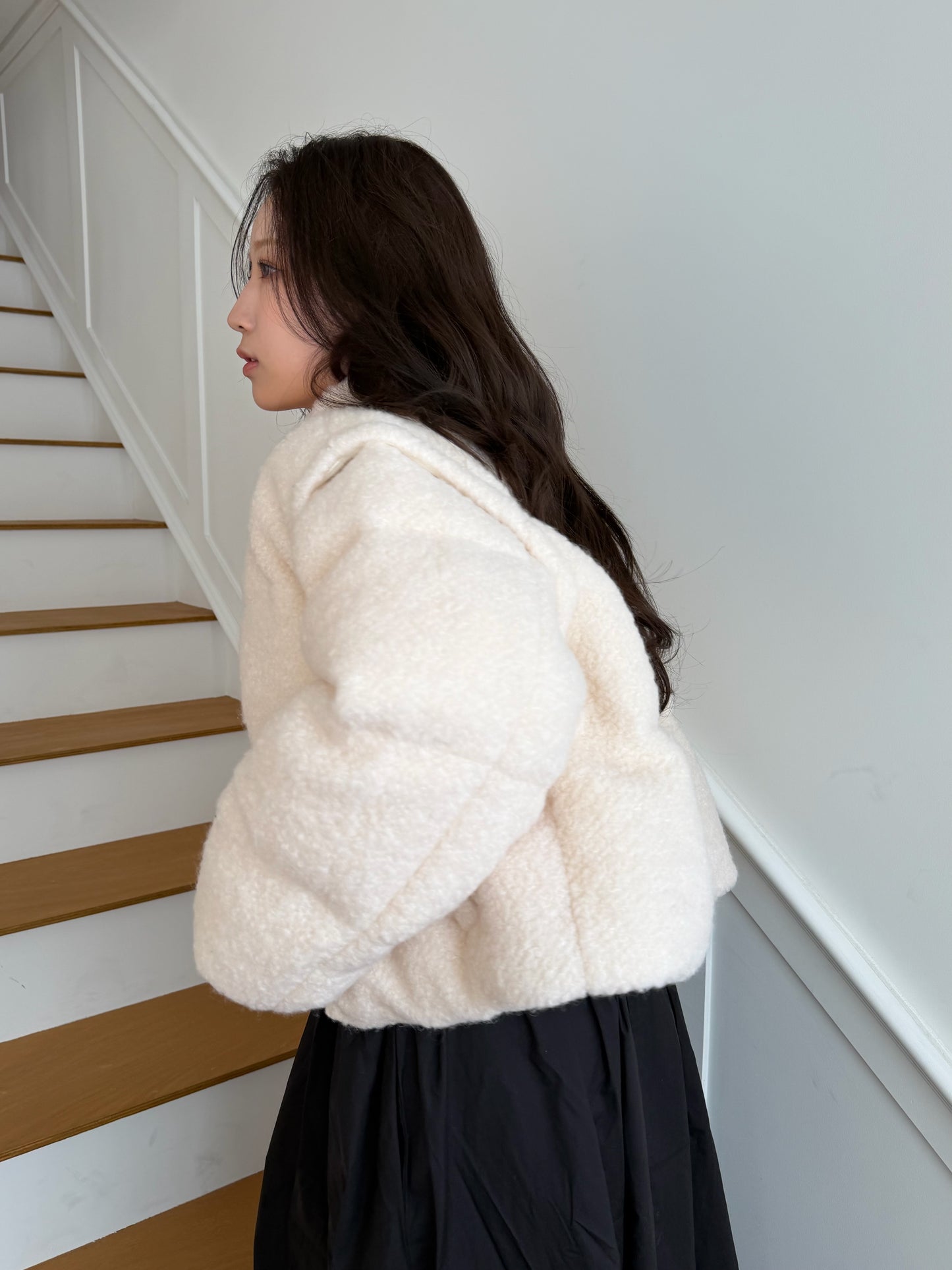 【即納】◆送料無料◆ snowman short down jacket