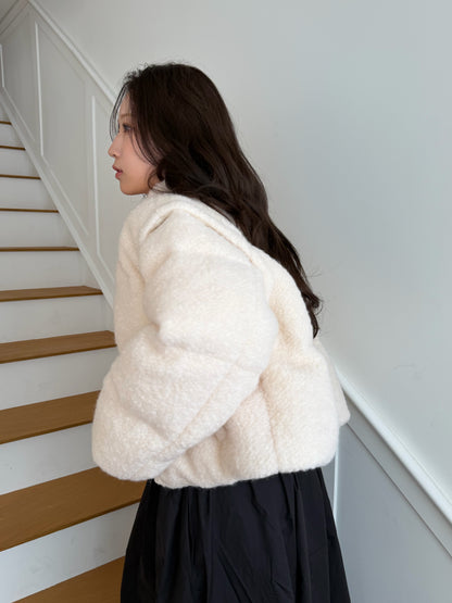 【即納】◆送料無料◆ snowman short down jacket