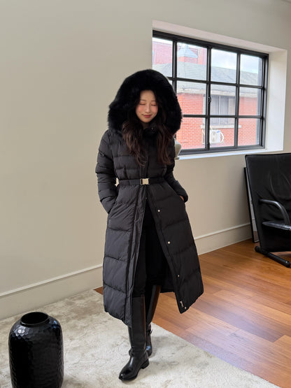 【予約】◆送料無料◆snow dust long pedding / black