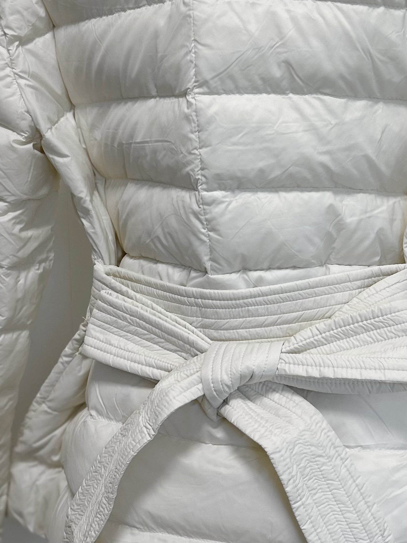 【即納】2way waist ribbon short down / black