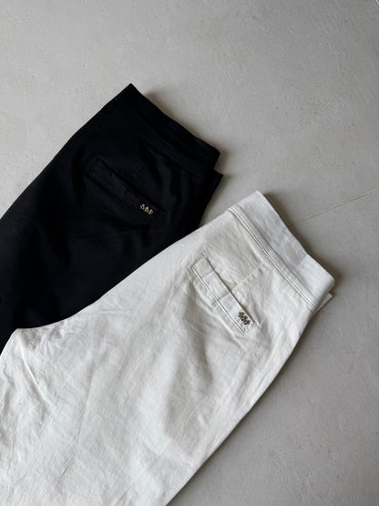 half capri pants / 2color