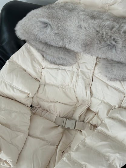 【予約】◆送料無料◆snow dust long pedding / ivory