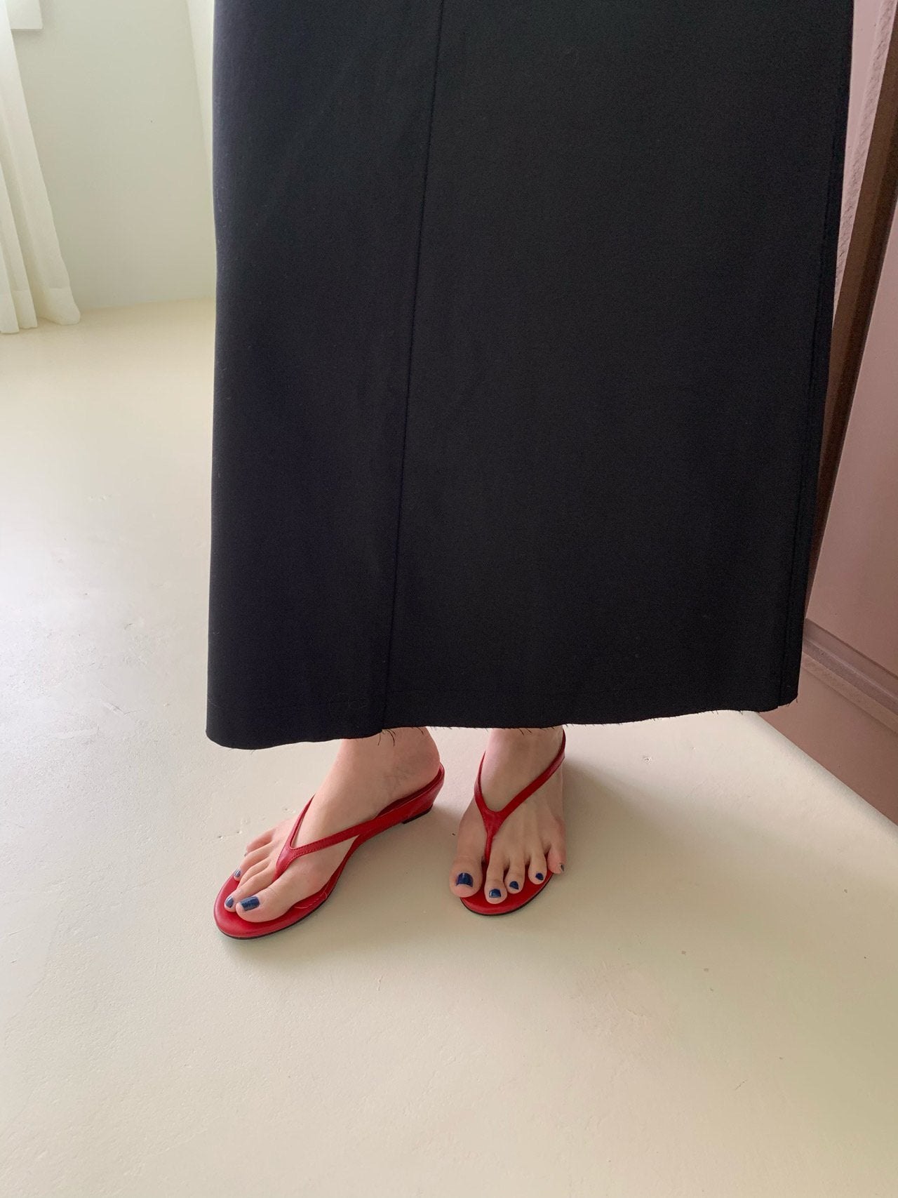 wedge heels Ystrap sandals