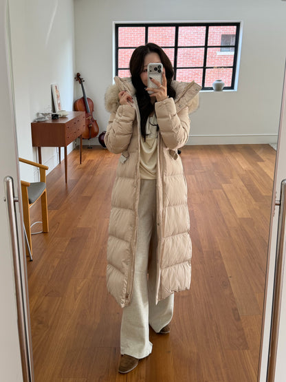 【予約】◆送料無料◆snow dust long pedding / beige