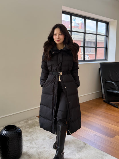 【予約】◆送料無料◆snow dust long pedding / black