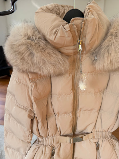 【予約】◆送料無料◆side pocket short down jacket / ivory