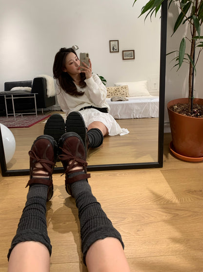 【送料無料】lace up sneaker / 3color
