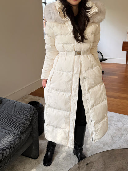 【予約】◆送料無料◆snow dust long pedding / ivory