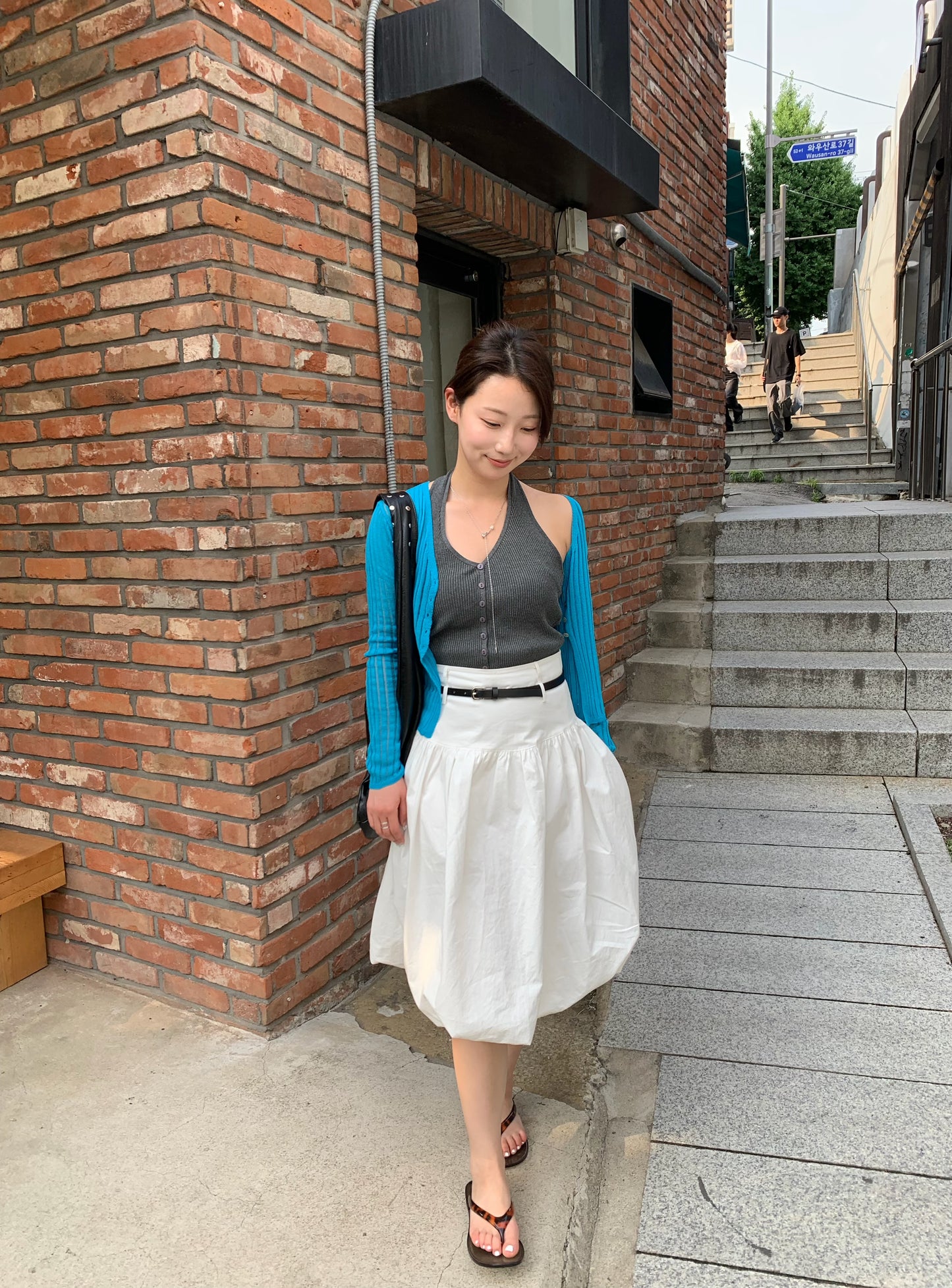 see through lib cardigan / 5color