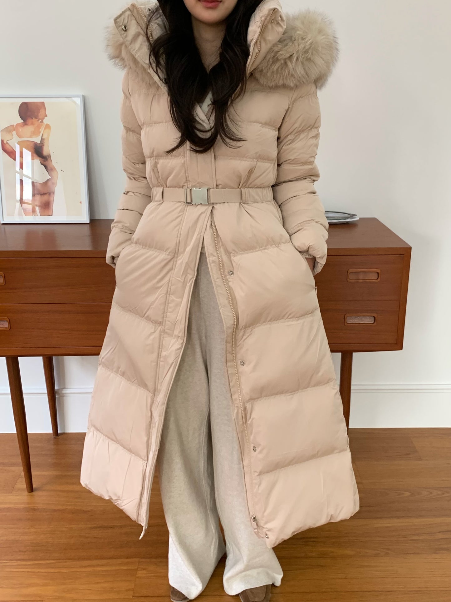 【予約】◆送料無料◆snow dust long pedding / beige