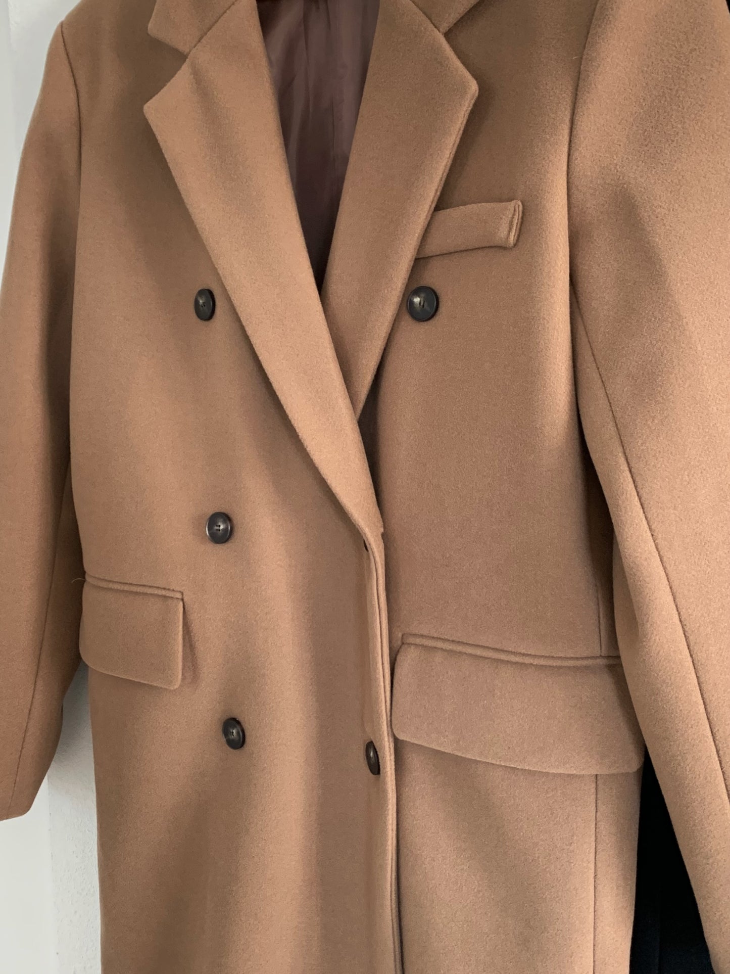 【即納】double bottun over chester coat / brown