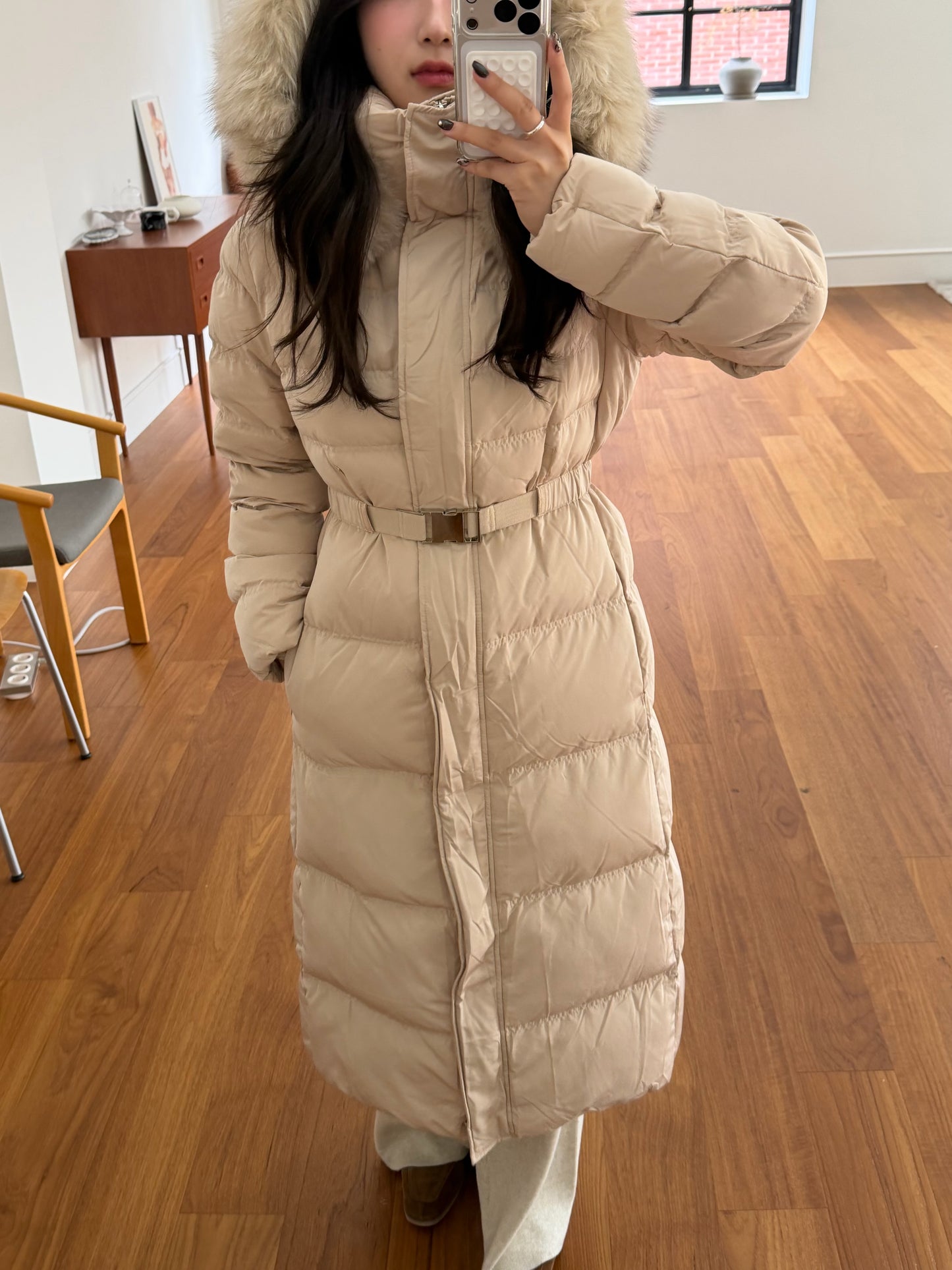 【予約】◆送料無料◆snow dust long pedding / beige