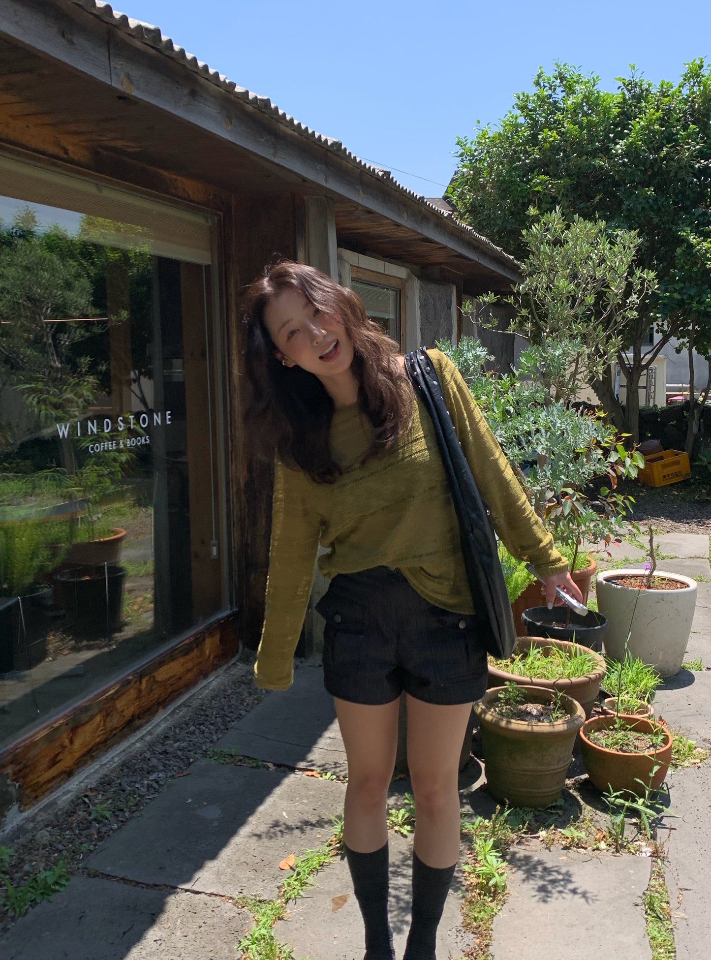 double pocket short pants