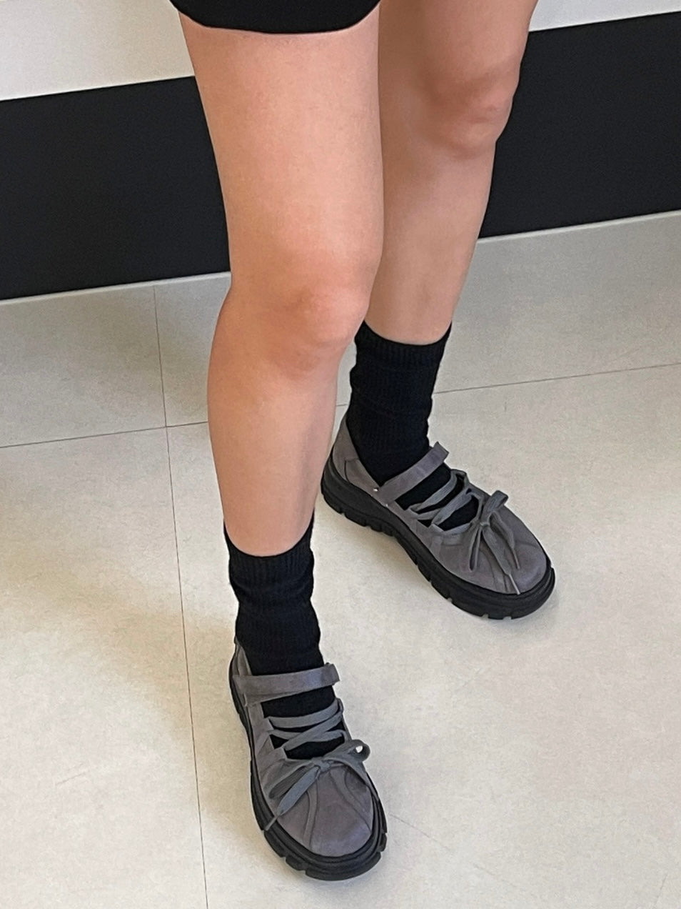 【送料無料】lace up sneaker / 3color