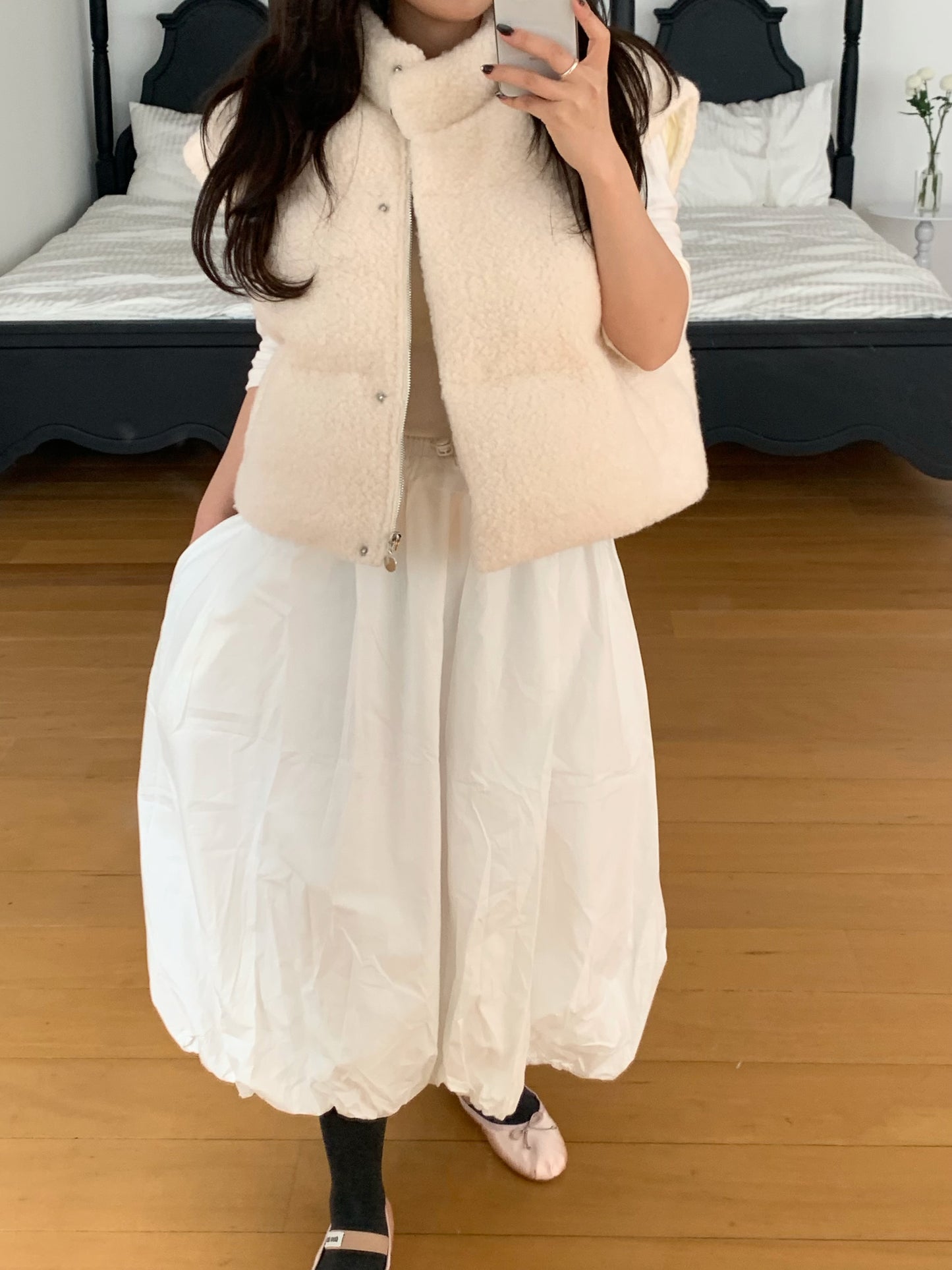 【即納】◆送料無料◆ snowman short down jacket