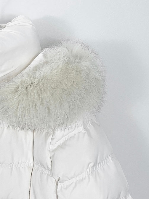 【予約】◆送料無料◆snow dust long pedding / ivory