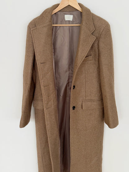 【予約】◆送料無料◆teddy long coat  / camel
