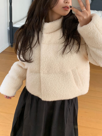 【即納】◆送料無料◆ snowman short down jacket