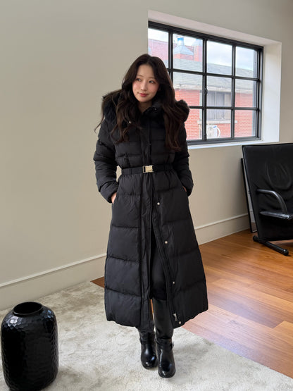 【予約】◆送料無料◆snow dust long pedding / black