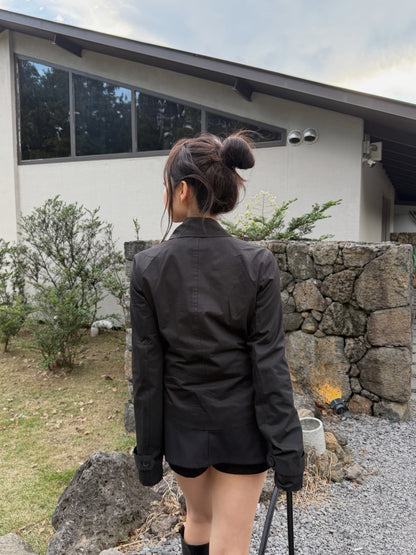 short trench coat / 2color