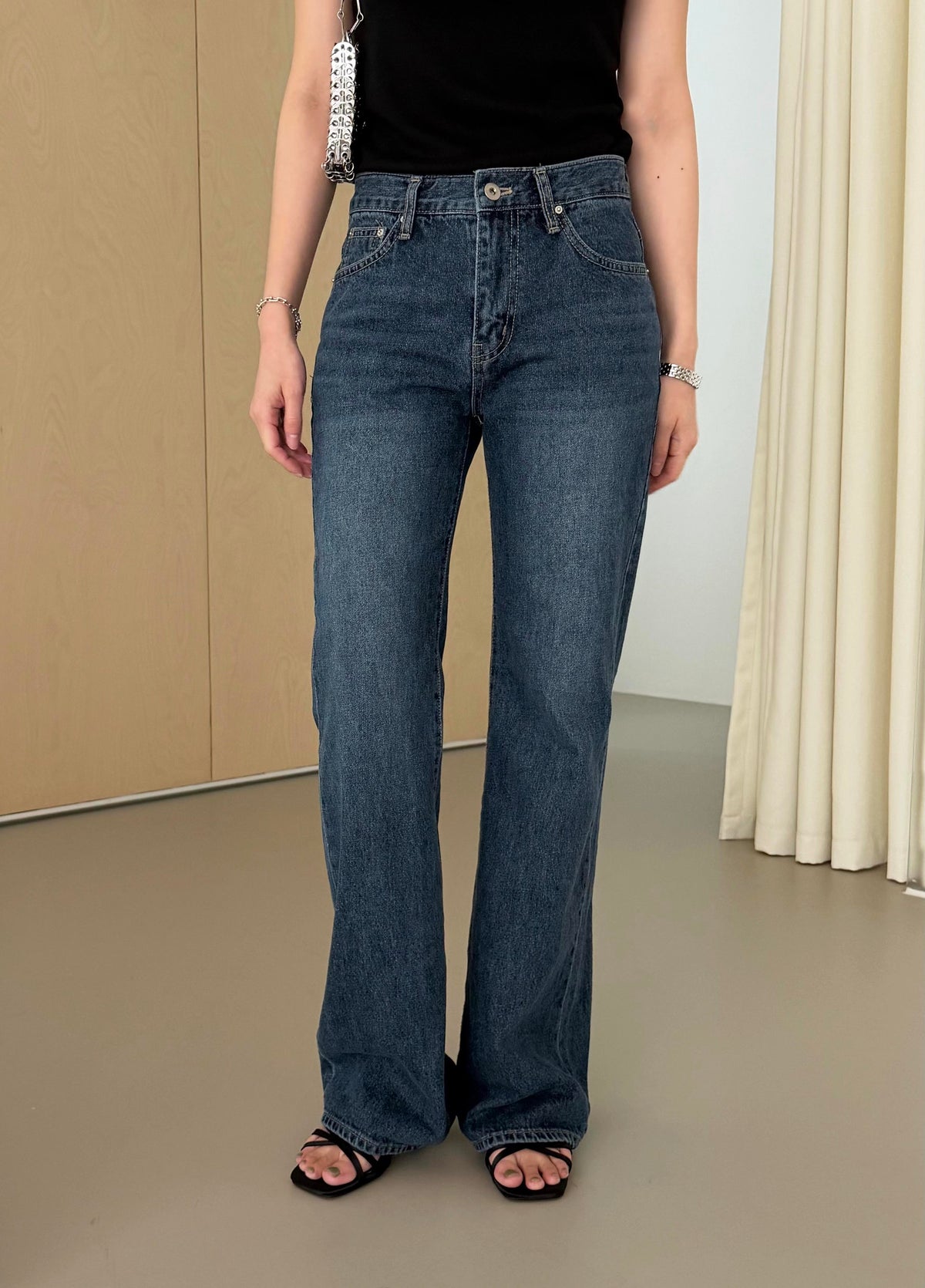 boots cut denim pants