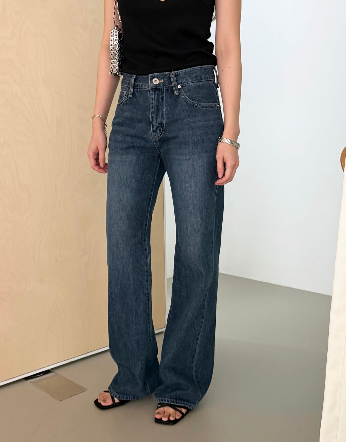 boots cut denim pants