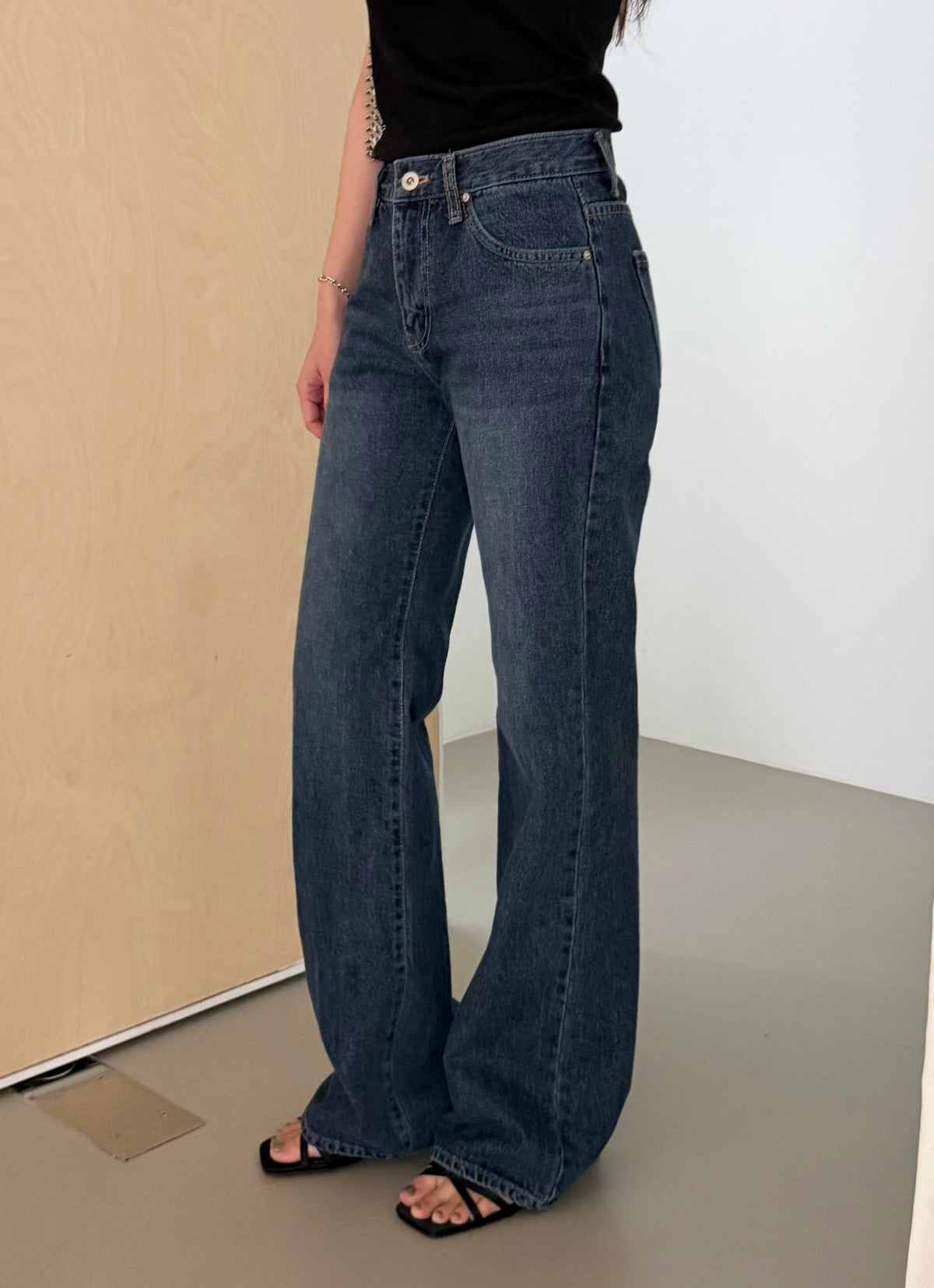 boots cut denim pants