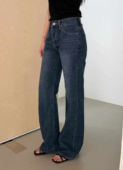boots cut denim pants