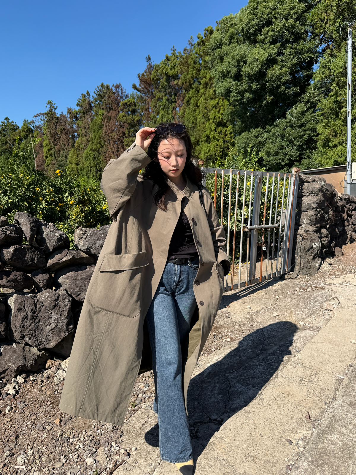 boots cut denim pants