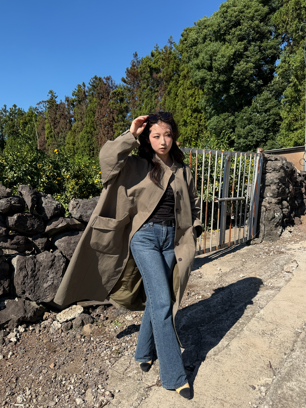 boots cut denim pants