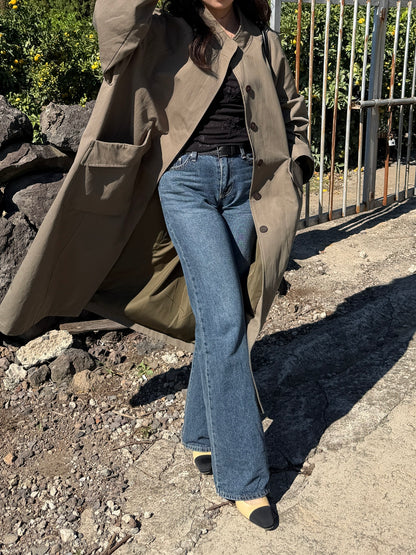 boots cut denim pants