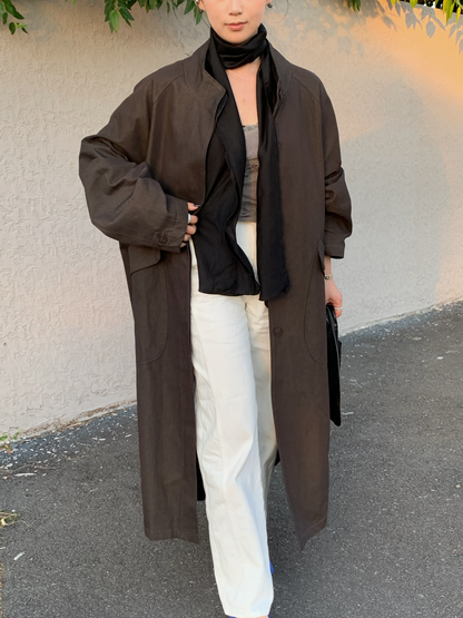 loose color denim pants / 3color